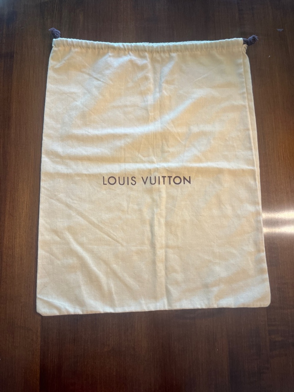Louis Vuitton Dust Bag 15.5” x 20”